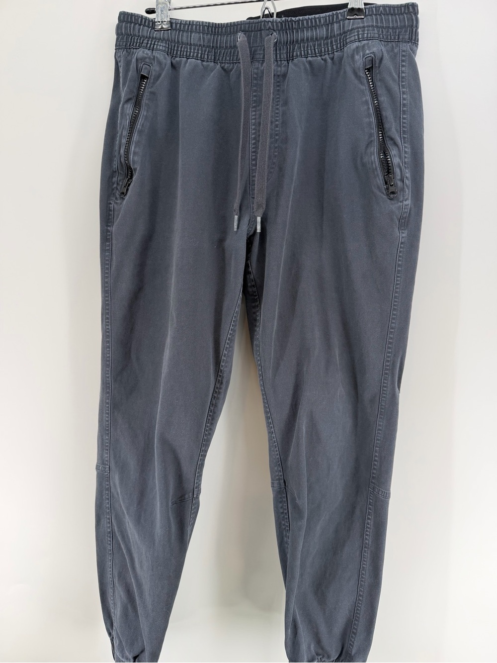 Under Armour Men's Slate Gray Zipper Jogger Pants Large